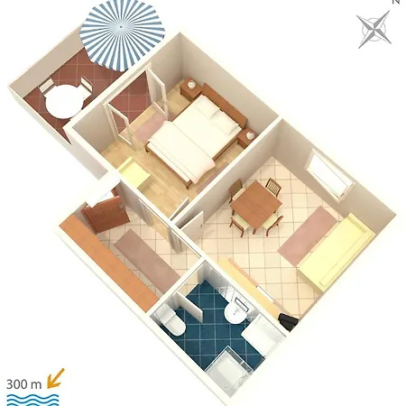 Appartamento 4059b Mandre